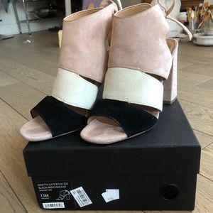 Coach Minetta Luxe high heel sandal